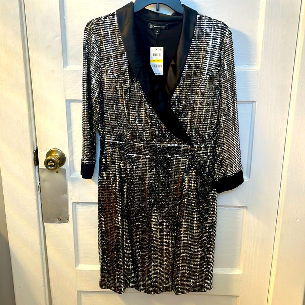 INC Mirrorball dress
